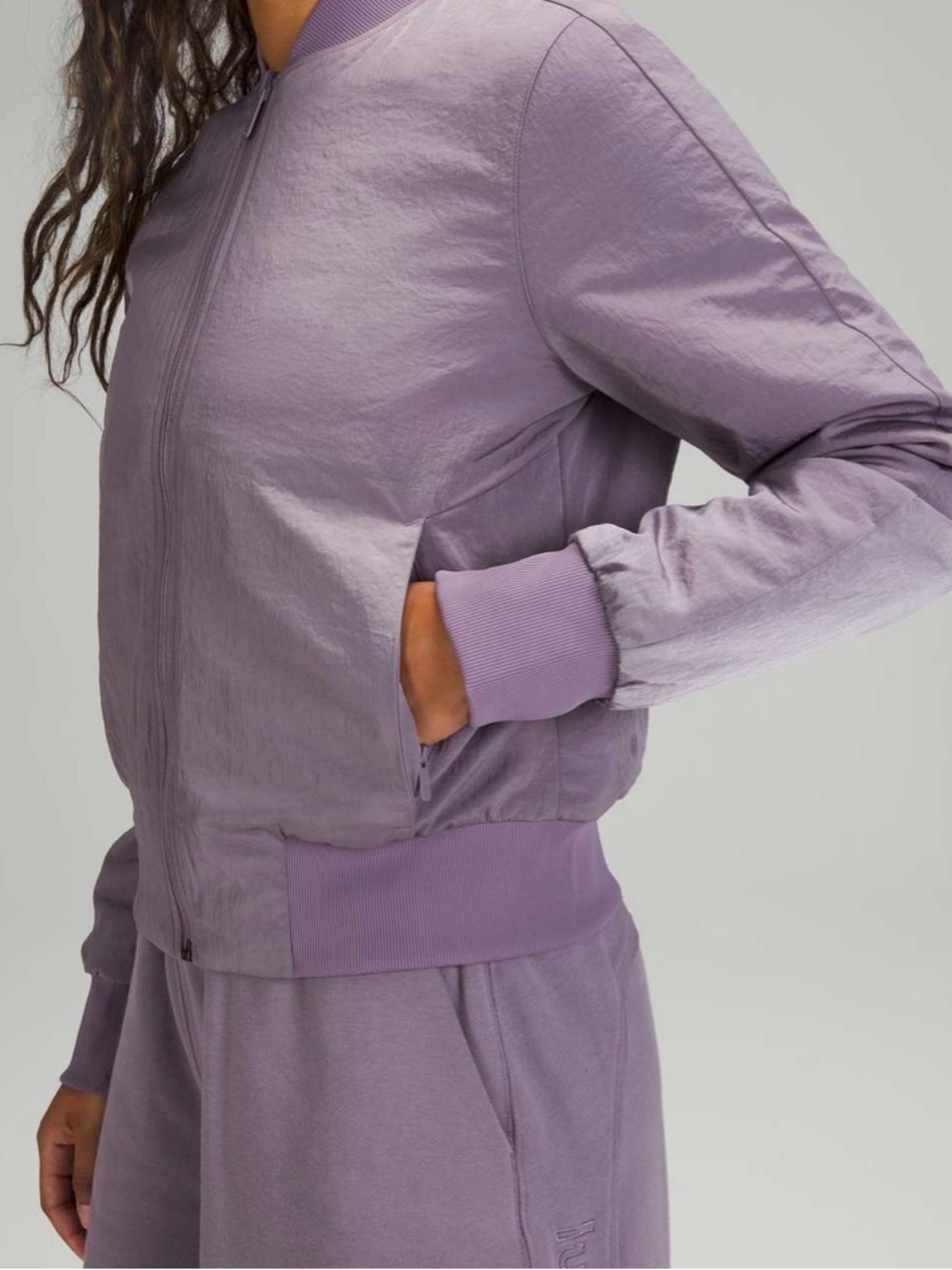 Lululemon NWT Bomber jacket size 6 - Picture 3 of 8